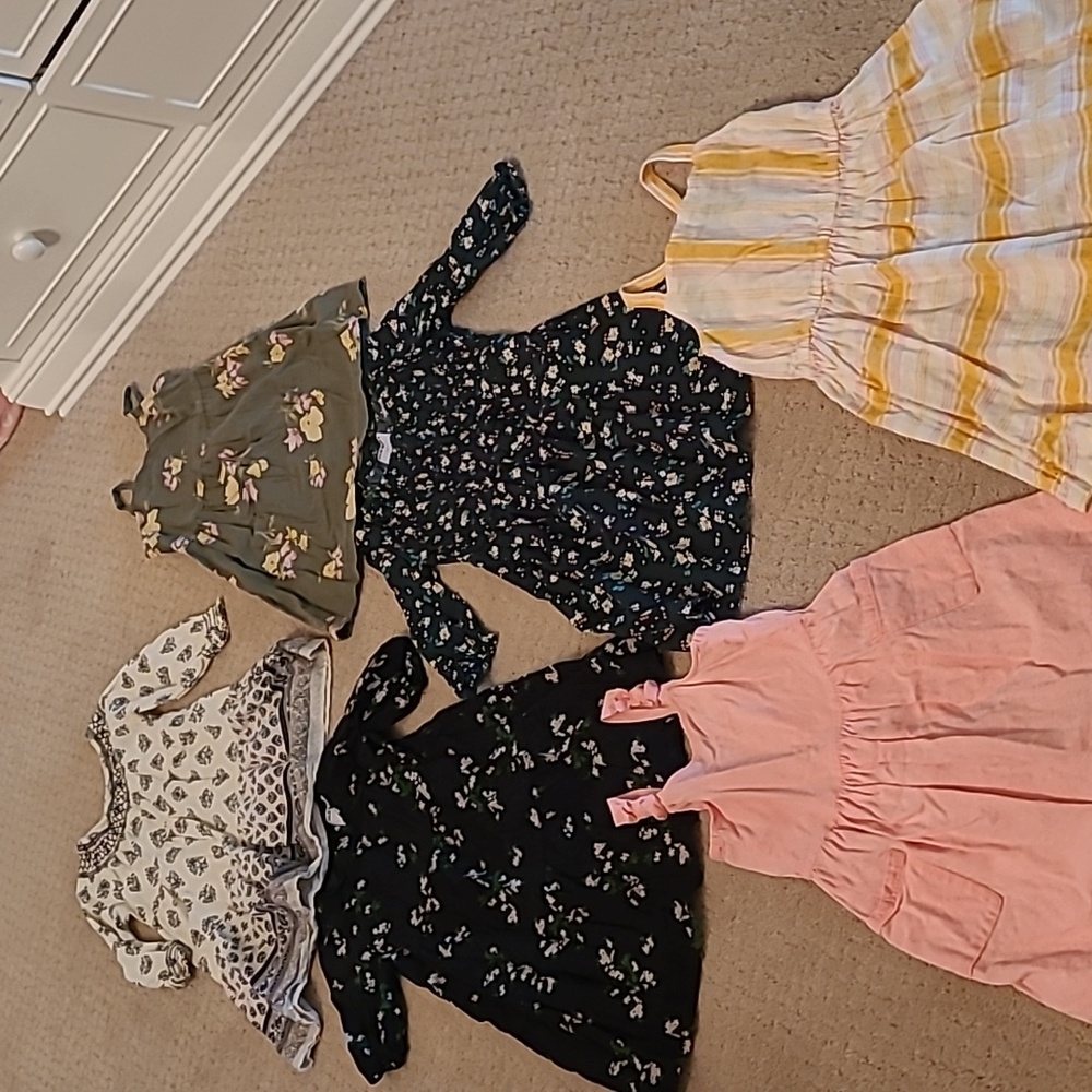Girls size 6-7 dress bundle